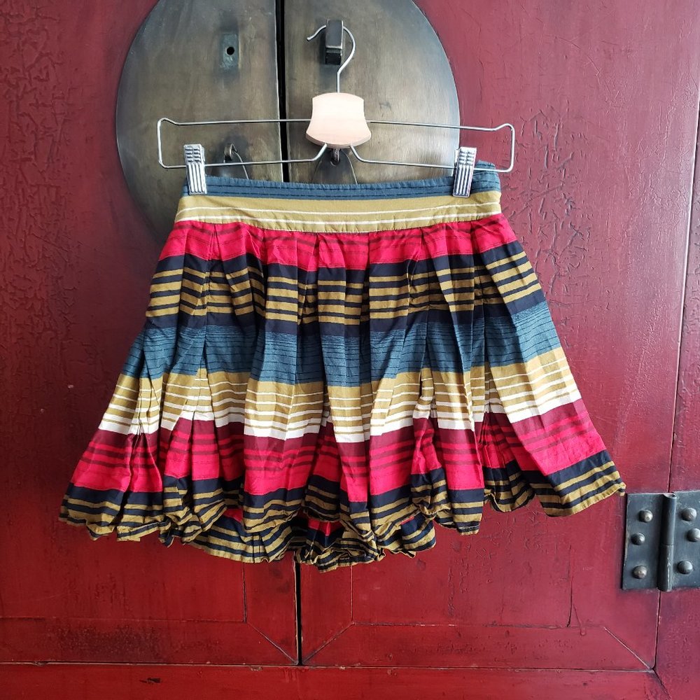 French Connection Mini Skirt with Size Buttons - Size 4